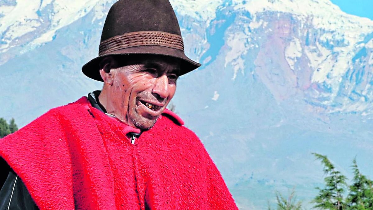 Baltazar Ushca, último hielero del Chimborazo.