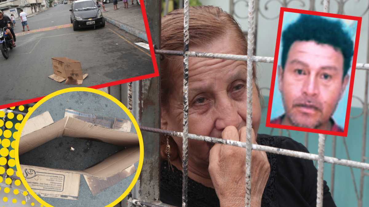 Doña Susana Rosado llora la inesperada muerte del mayor de sus hijos, Richard Édison Peña.