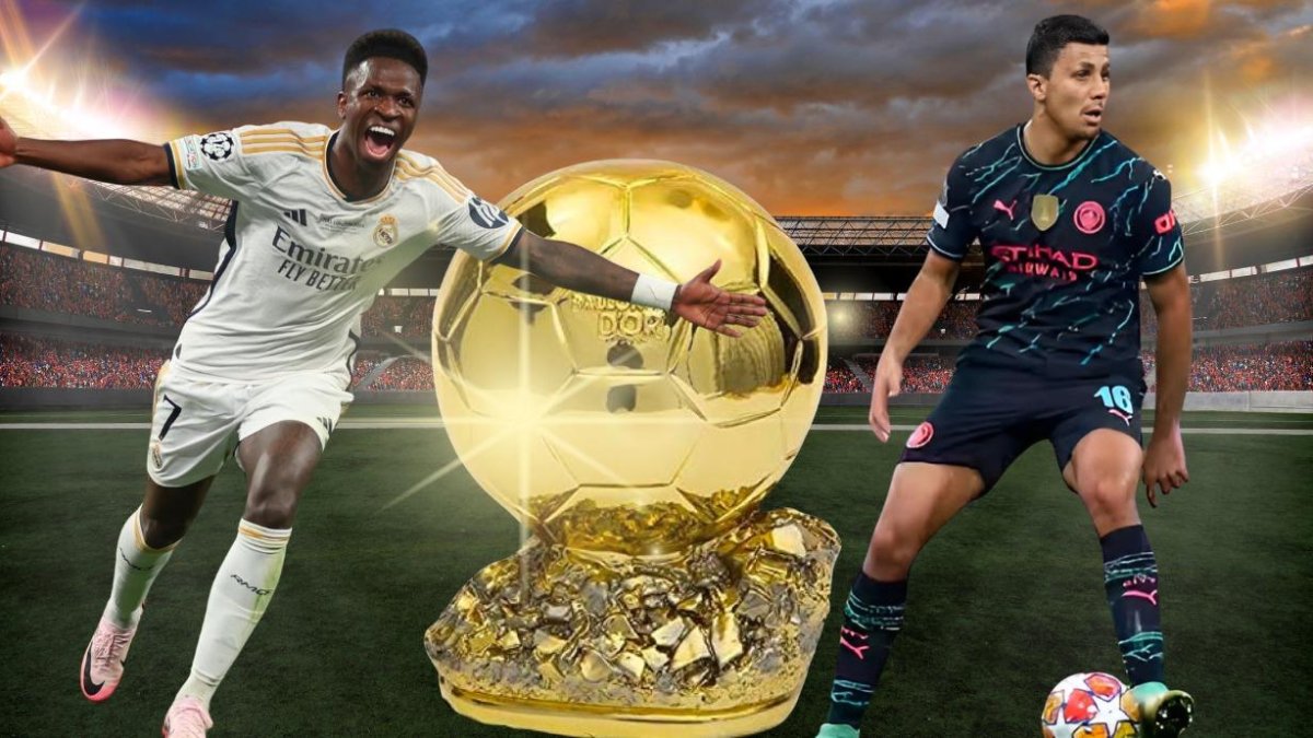 Vinícius Júnior, de Real Madrid, y Rodri, de Manchester City, parten como favoritos para ganar el galardón.