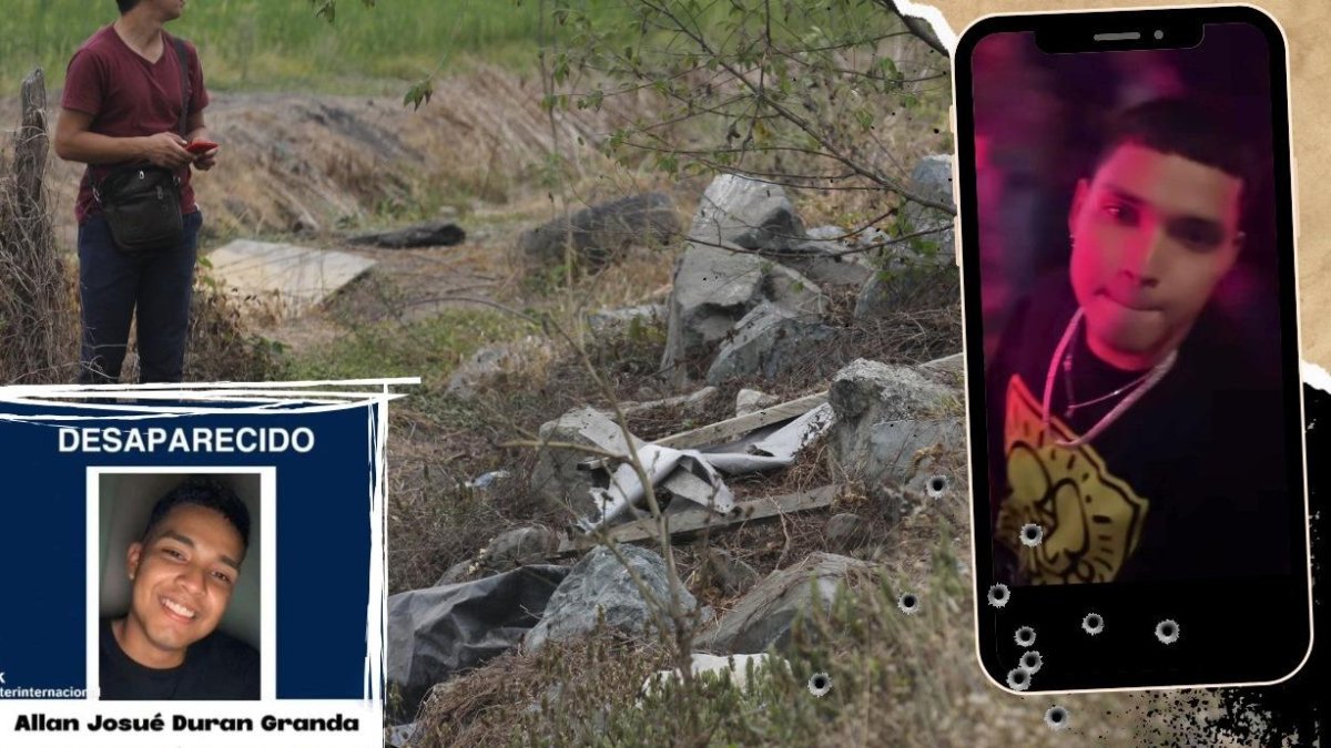 El cadáver del músico urbano fue hallado a un costado de la vía, entre la maleza, cubierto con un plástico negro.