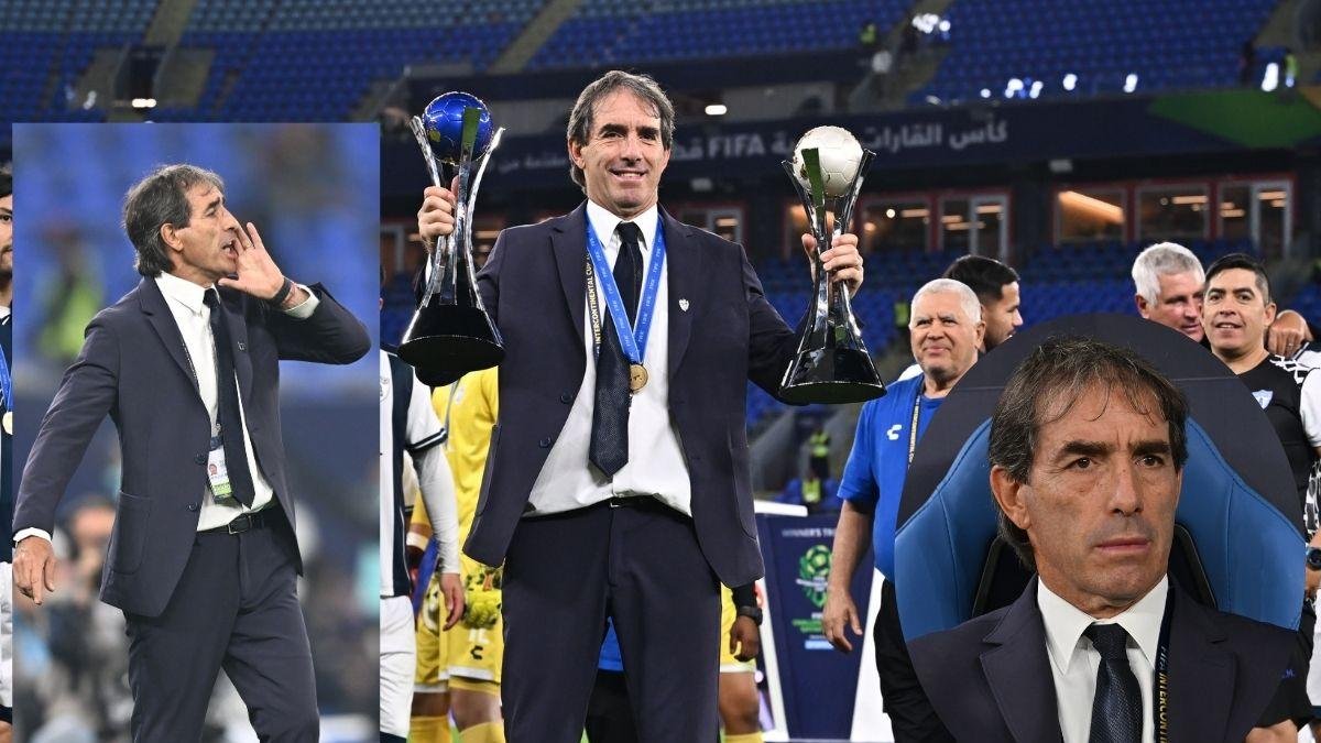 Guillermo Almada DT del Pachuca que juega la final de la Copa Intercontinental. ante el Real Madrid