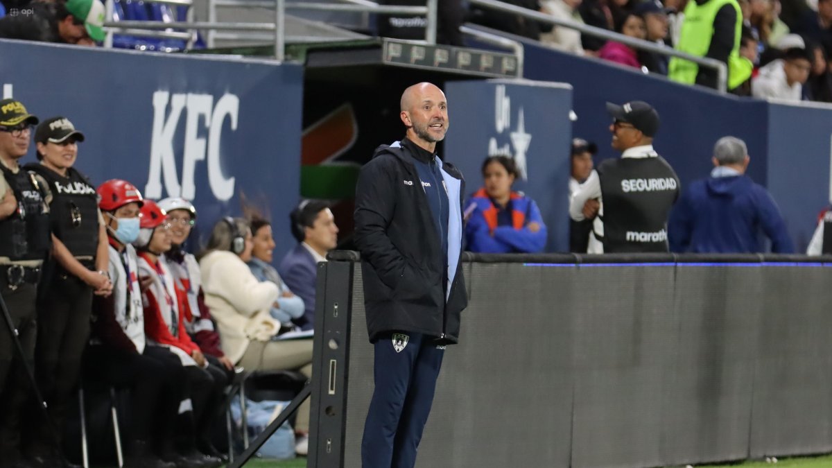El español Javier Rabanal entrenador de Independiente del Valle.