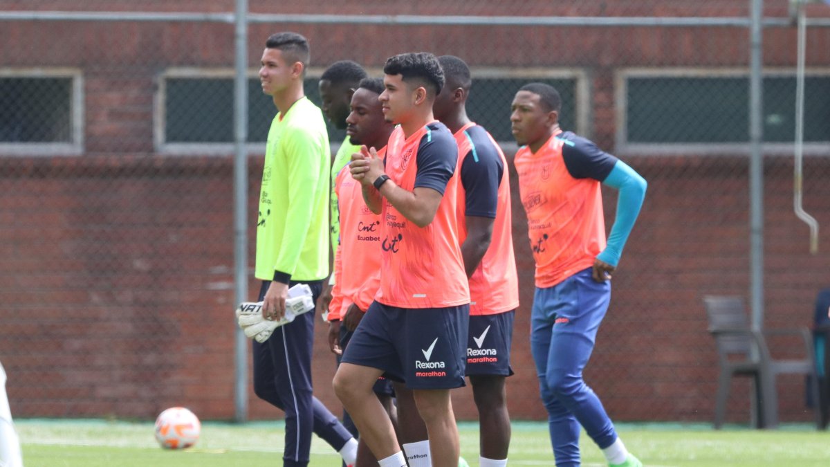 Ecuador - Venezuela: los tricolores se entrenaron en Quito.