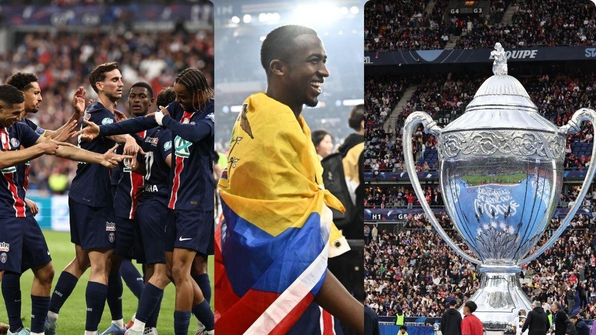 Willian Pacho lleva tres títulos ganados con el PSG