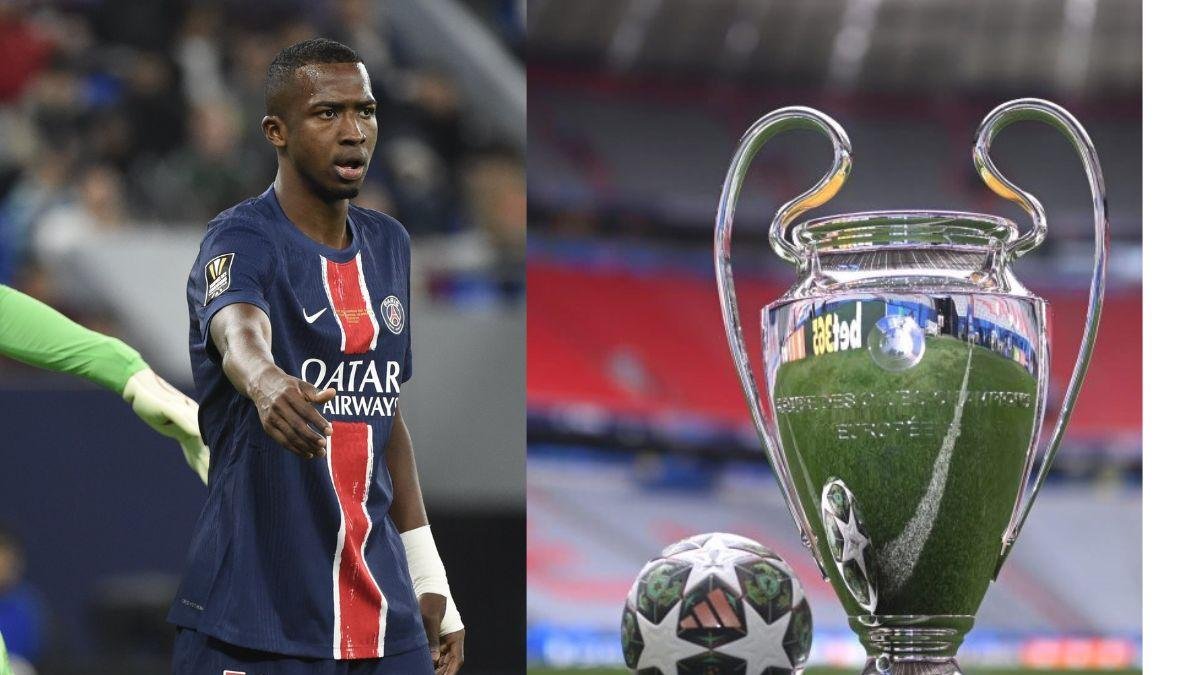 Willian Pacho y su primera final de la Champions.