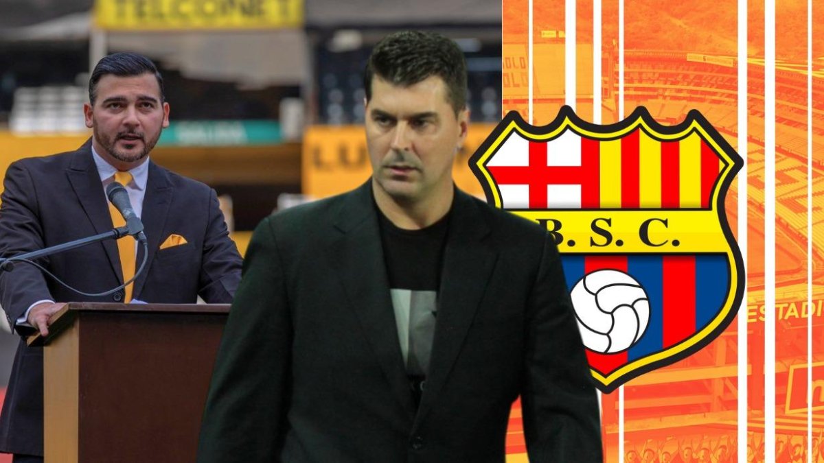 Ismael Rescalvo nuevo entrenador del Barcelona SC.