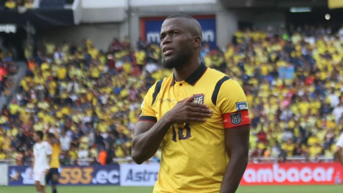 Enner Valencia el goleador de Ecuador.