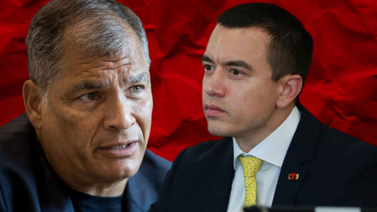 Rafael Correa y Daniel Noboa chocan por la captura de Nicolás Maduro.