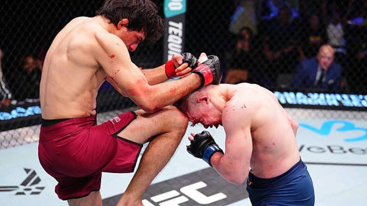 Adrián Luna Martinetti se ganó un contrato con UFC.