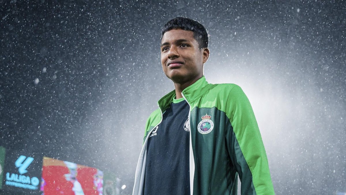 Jeremy Arévalo es figura en el Real Racing Club de Santander.