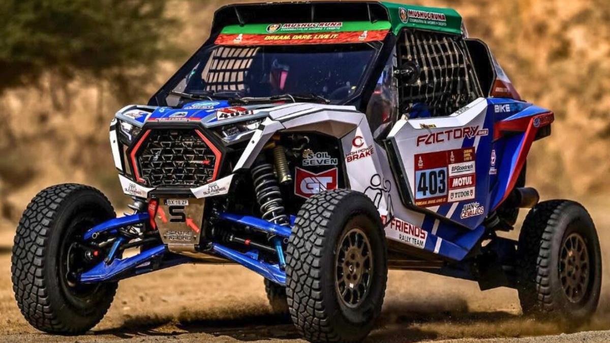 El piloto ecuatoriano quedó rezagado en el puesto 18 de la competición.