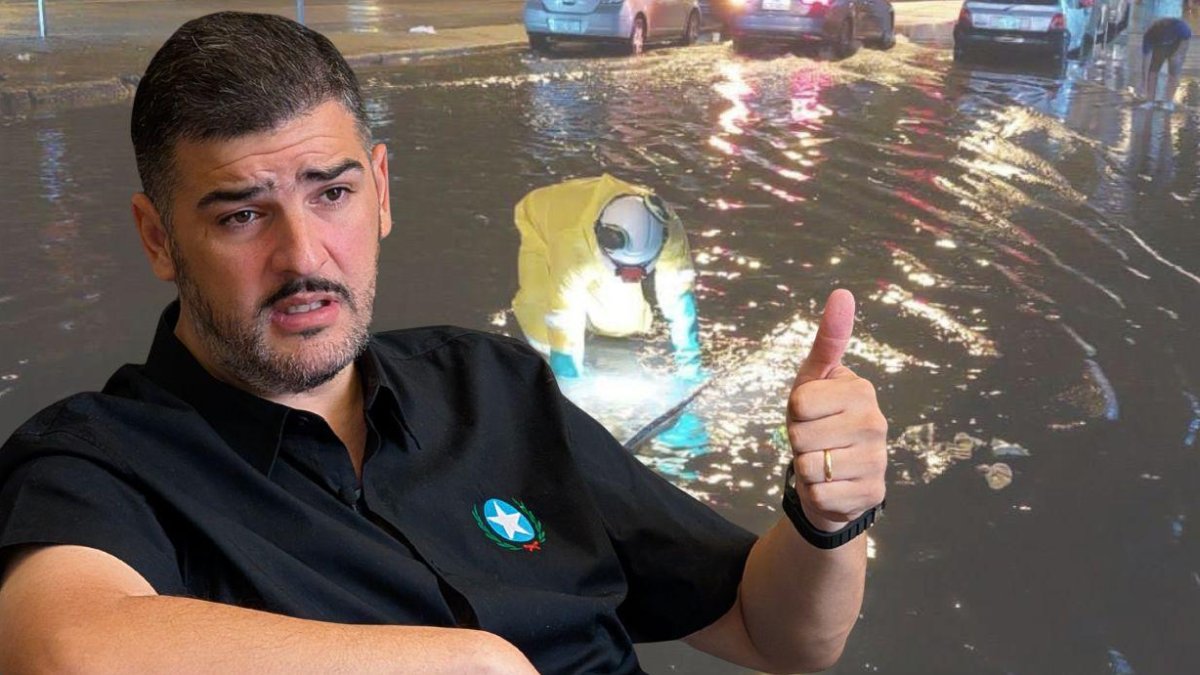 El alcalde Aquiles Álvarez opinó respecto a la situación de las inundaciones en Guayaquil.