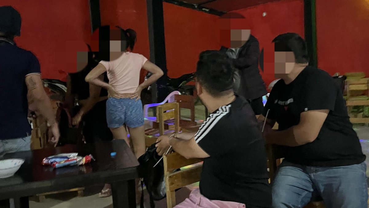 La menor fue rescatada de un prostíbulo.