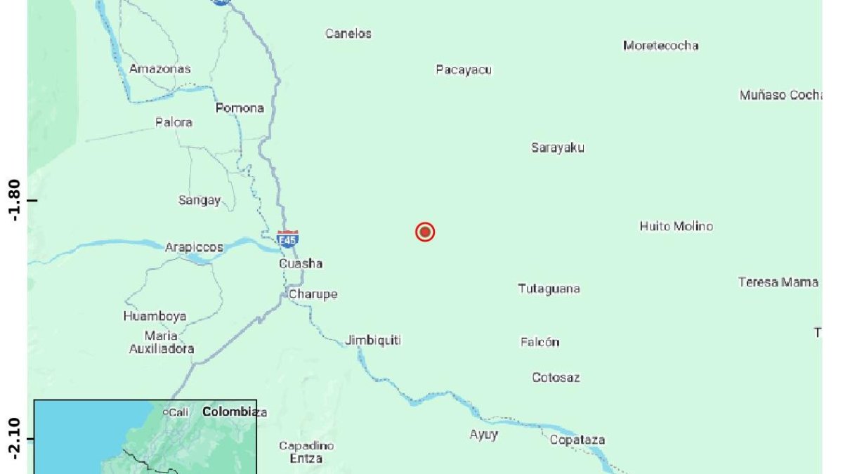 El movimiento telúrico ocurrió el sábado 17 de enero.