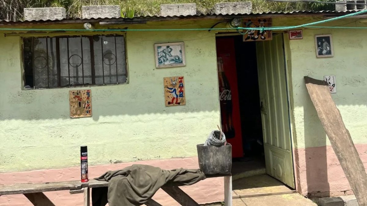 Esta fue la propiedad que intervino personal de las Fuerzas Armadas.