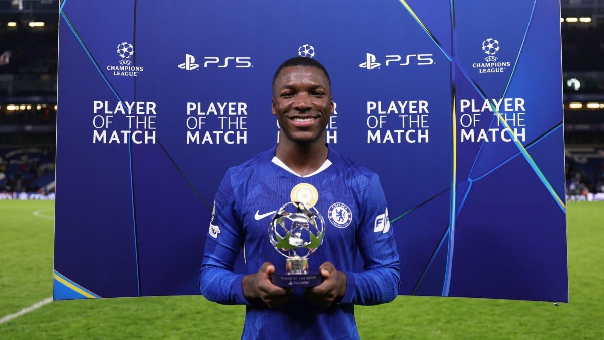 Moisés Caicedo, héroe del Chelsea y elegido el mejor volante del mundo.