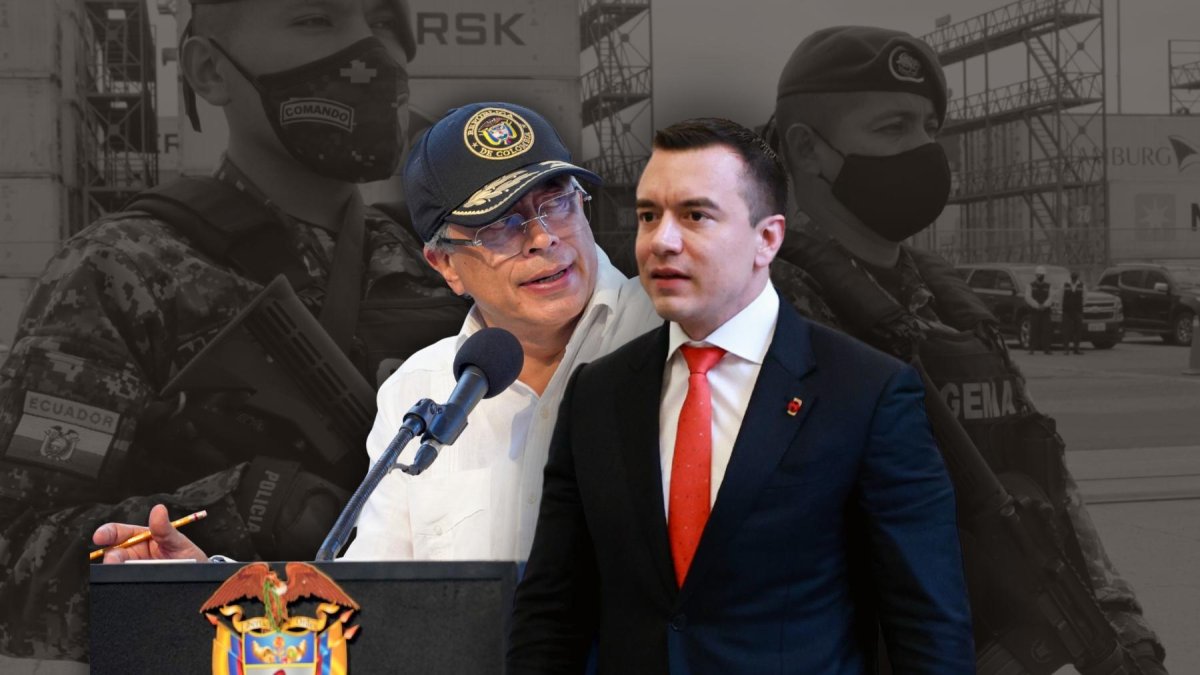 El conflicto comercial inició cuando el gobierno de Ecuador acusó a Colombia de no controlar adecuadamente el paso de narcóticos, armas y grupos criminales por la frontera