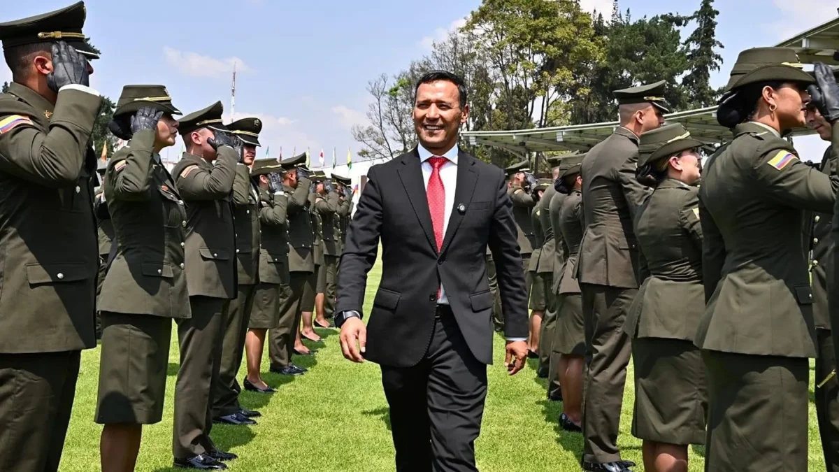Pedro Sánchez, Ministro de Defensa de Colombia.