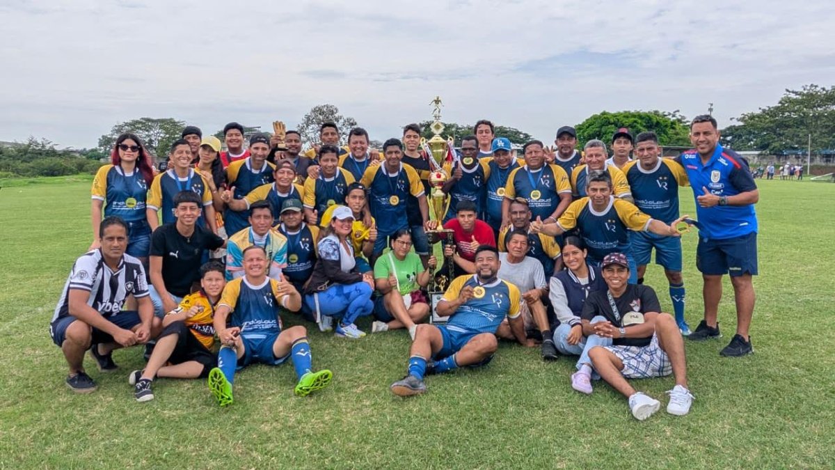 Vicentinos FC el equipo campeón sub 40 del 2026.