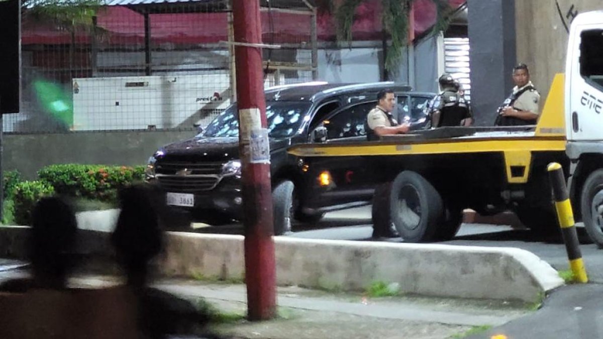 El hecho se registró la noche del sábado. La policía llegó al lugar de inmediato.