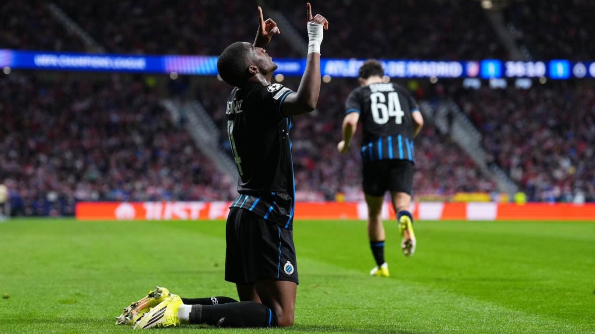 El defensor ecuatoriano se redimió tras un autogol en Bélgica y marcó ante Atlético en el Metropolitano.