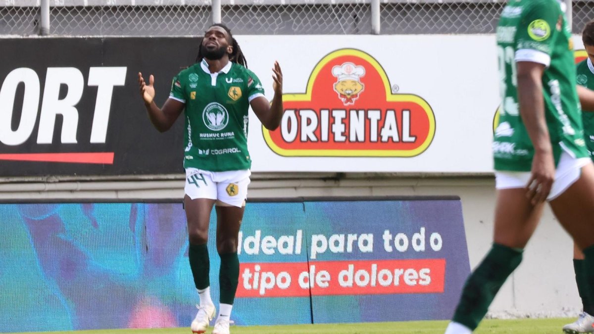 Manuel Gamboa de Mushuc Runa hizo el primer gol en LigaPro 2026.