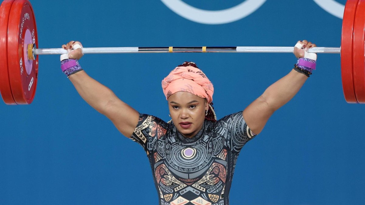 Neisi Dajomes en una de sus últimas competencias oficiales.