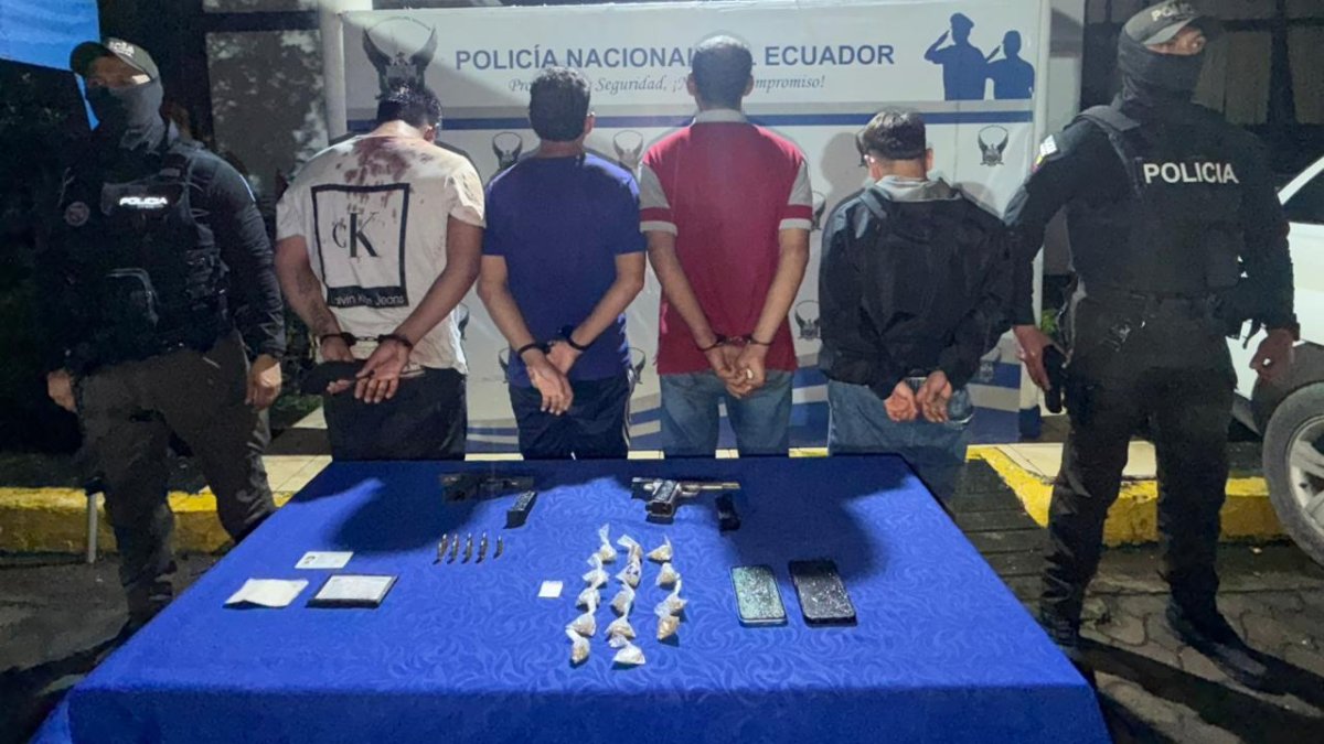 Los implicados fueron puestos a órdenes de la autoridad judicial competente.