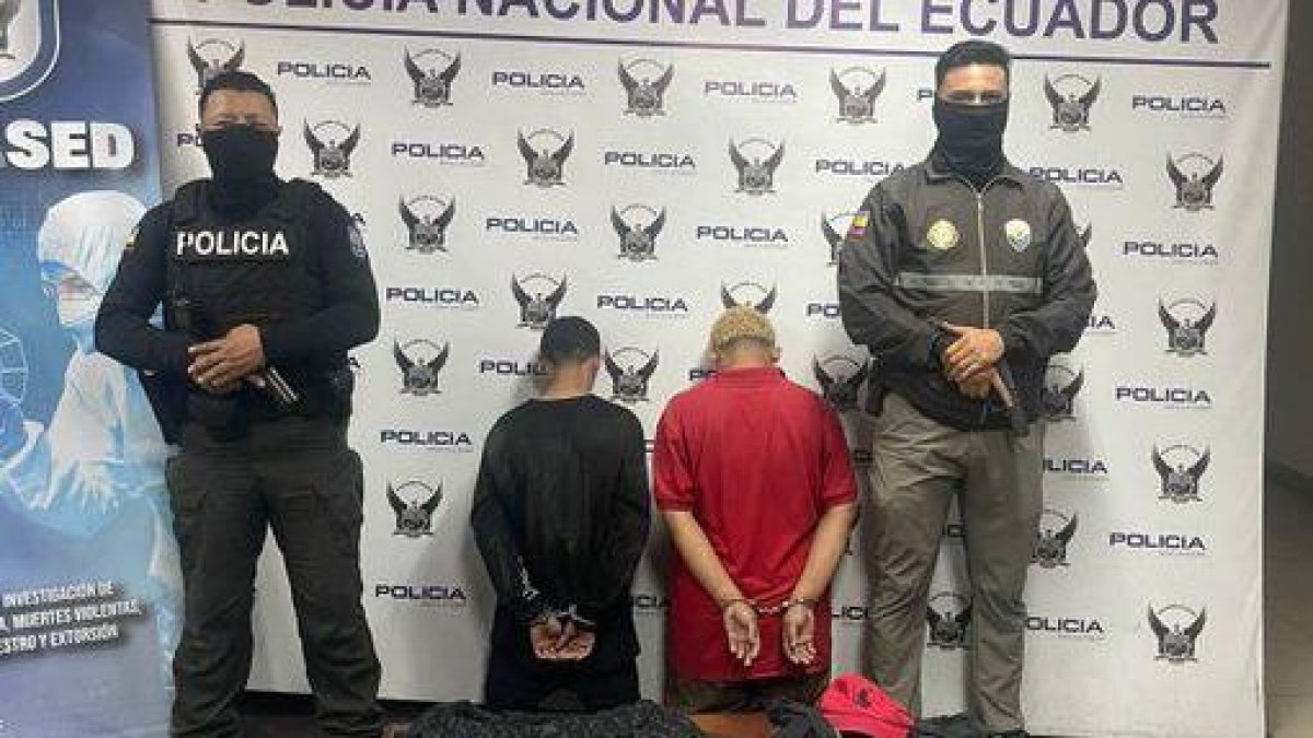 Los detenidos serían menores de edad.
