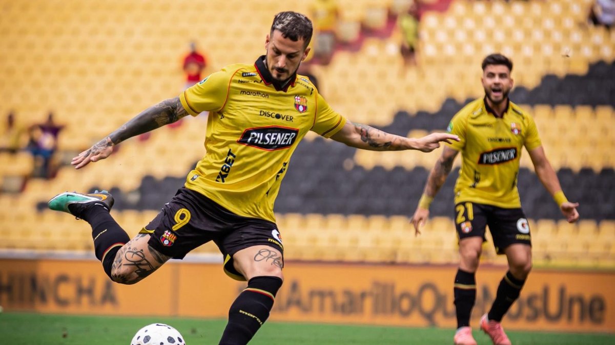 Darío Benedetto refuerza a Barcelona en el 2026 antes fue jugador de Boca Juniors.