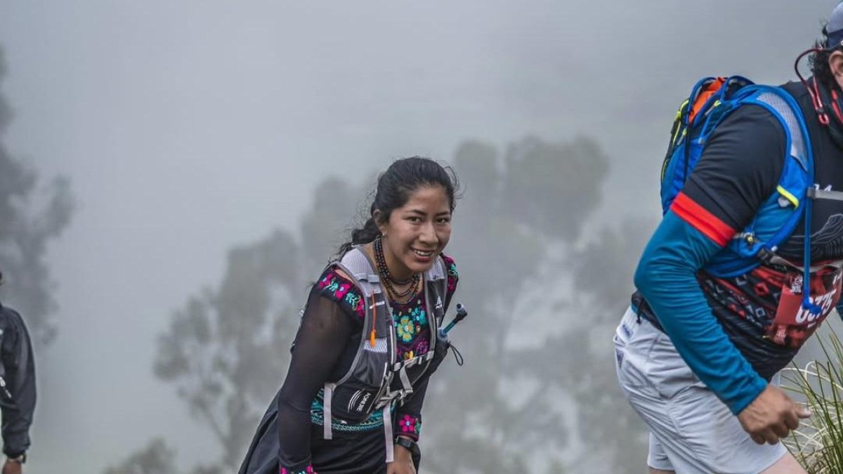 Yanna Guillín logró una hazaña en Bolivia al completar una de las carreras de trail más duras de Sudamérica.