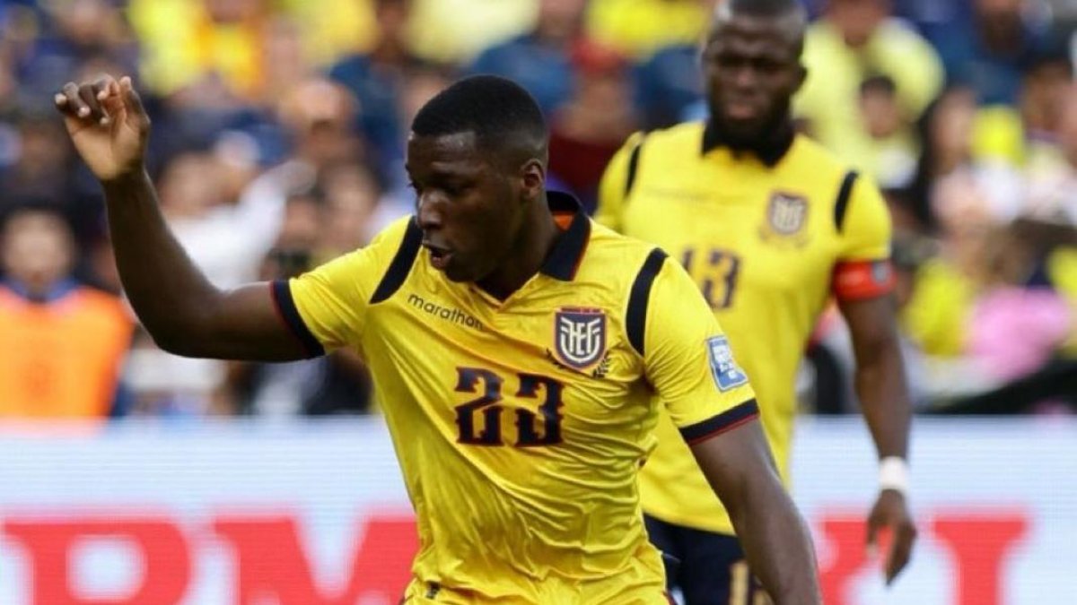 Moisés Caicedo podría jugar con Ecuador ante Costa de Marfil en el debut del mundial.