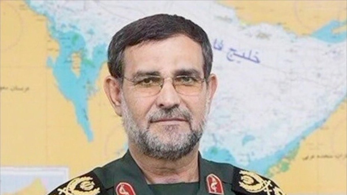 Alireza Tangsiri, comandante de la Armada de la Guardia Revolucionaria Islámica.