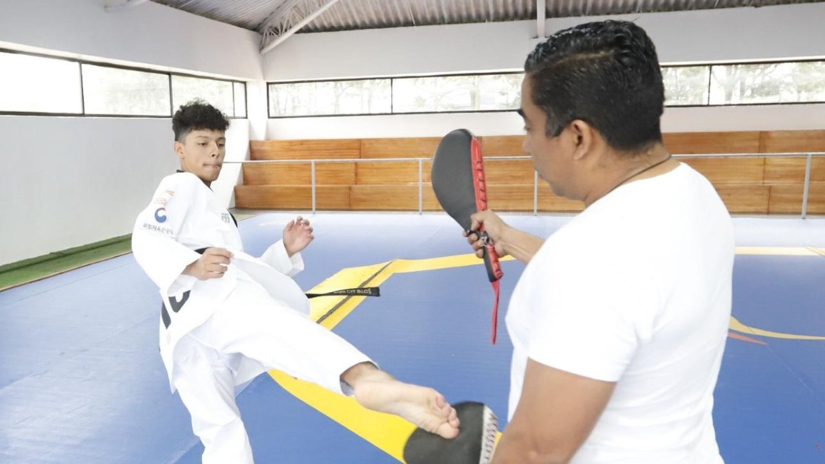 Julio Álvarez es uno de los deportistas con mayor proyección en el taekwondo nacional.