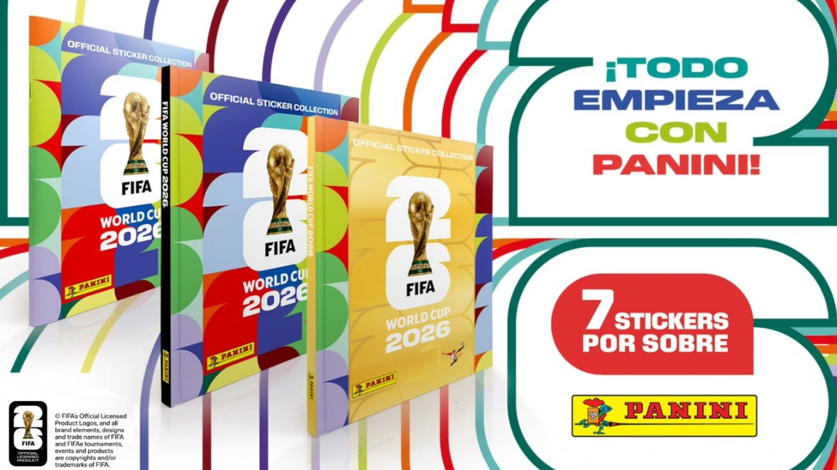 Fiebre mundialista: Panini anuncia su álbum del Mundial 2026 y Ecuador ya tiene fecha