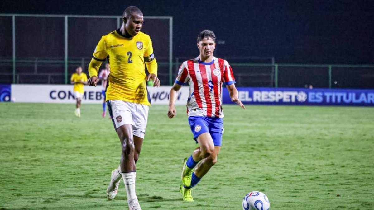 La selección de Ecuador sub-17 debutó con un triunfo en el Sudamericano sub-17.