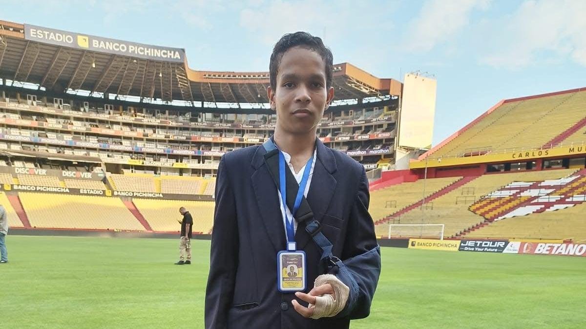 Ángel Barrera cumplirá su sueño de cubrir a Barcelona SC gracias a Felipe Caicedo.