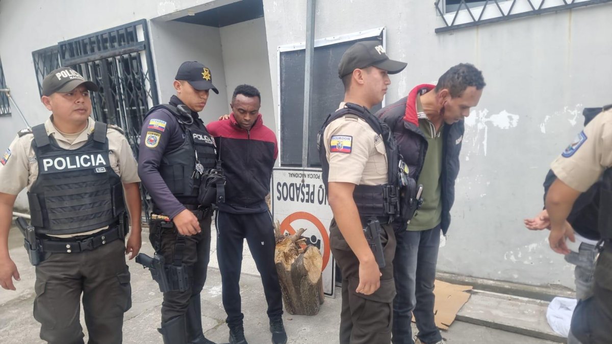 Christian Diablito Lara fue detenido junto a otros tres sujetos en el sur de Quito.