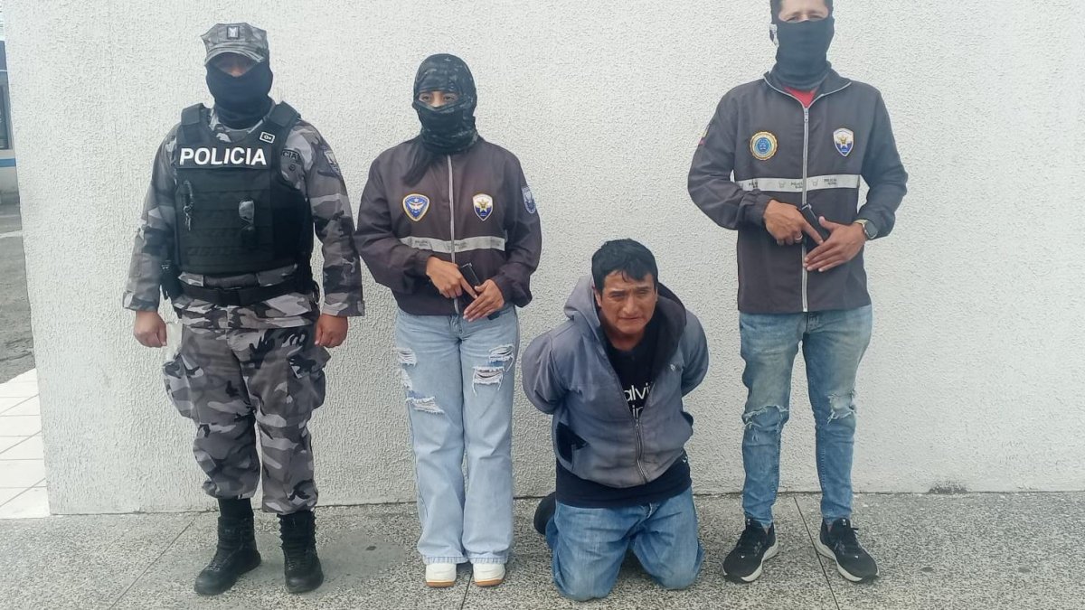 Capturan en Quito a individuo de alta peligrosidad requerido por asesinato: ¿de quién se trata?