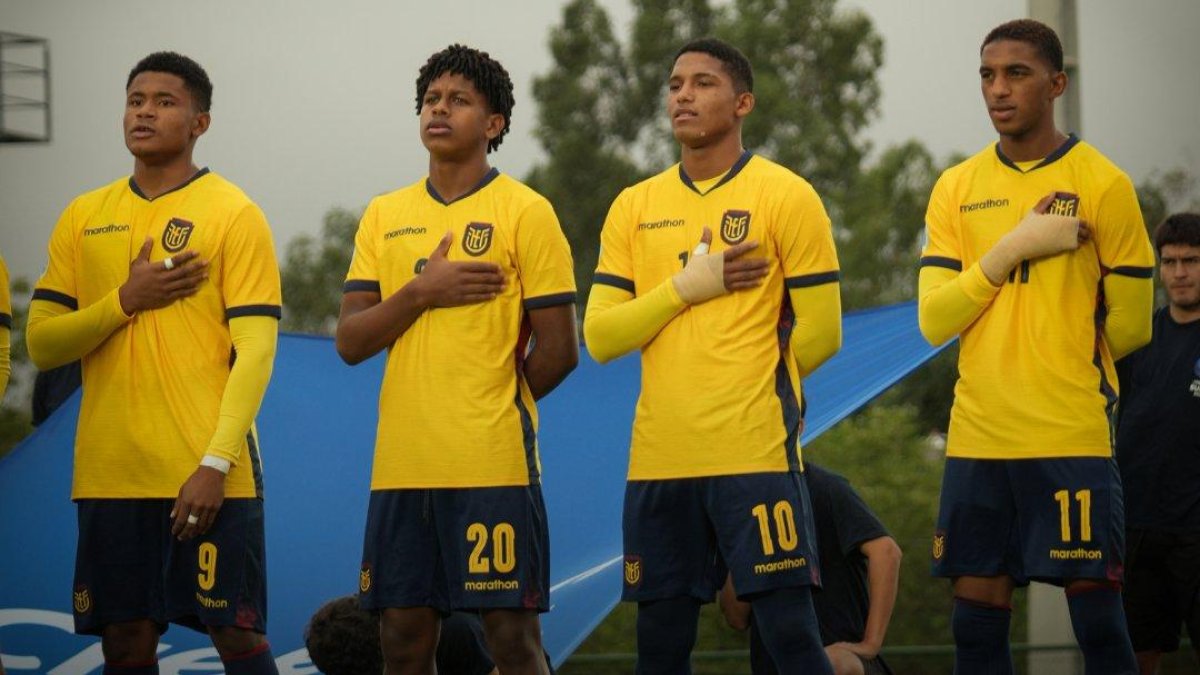 Ecuador Sub 17 jugará ante Chile el 12 de abril.