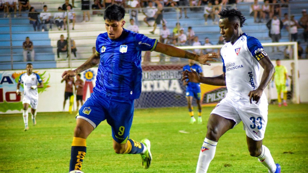 Liga de Quito en problemas: cae ante Delfín en Manta y enciende las alarmas en la LigaPro