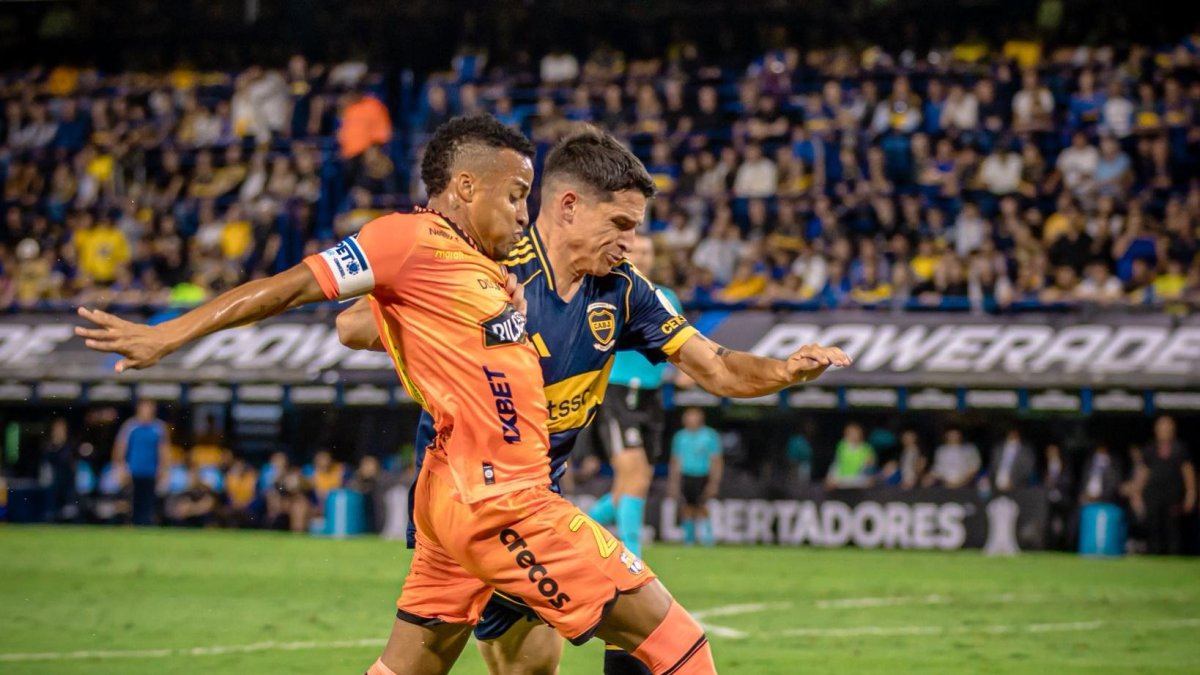 Barcelona SC no pudo ante Boca Juniors.