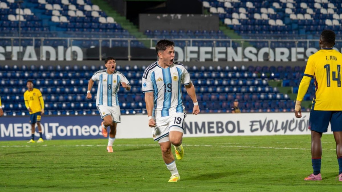 Argentina avanzó a la final del Sudamericano sub-17.
