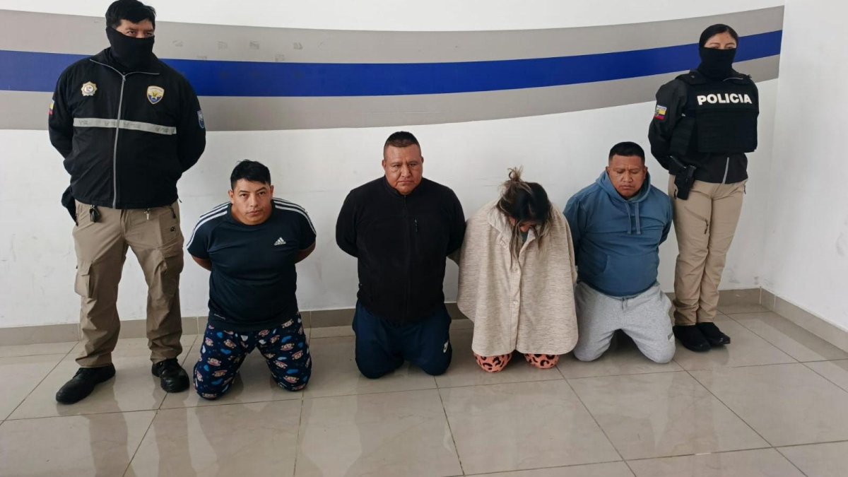 Los sospechosos registran antecedentes penales.