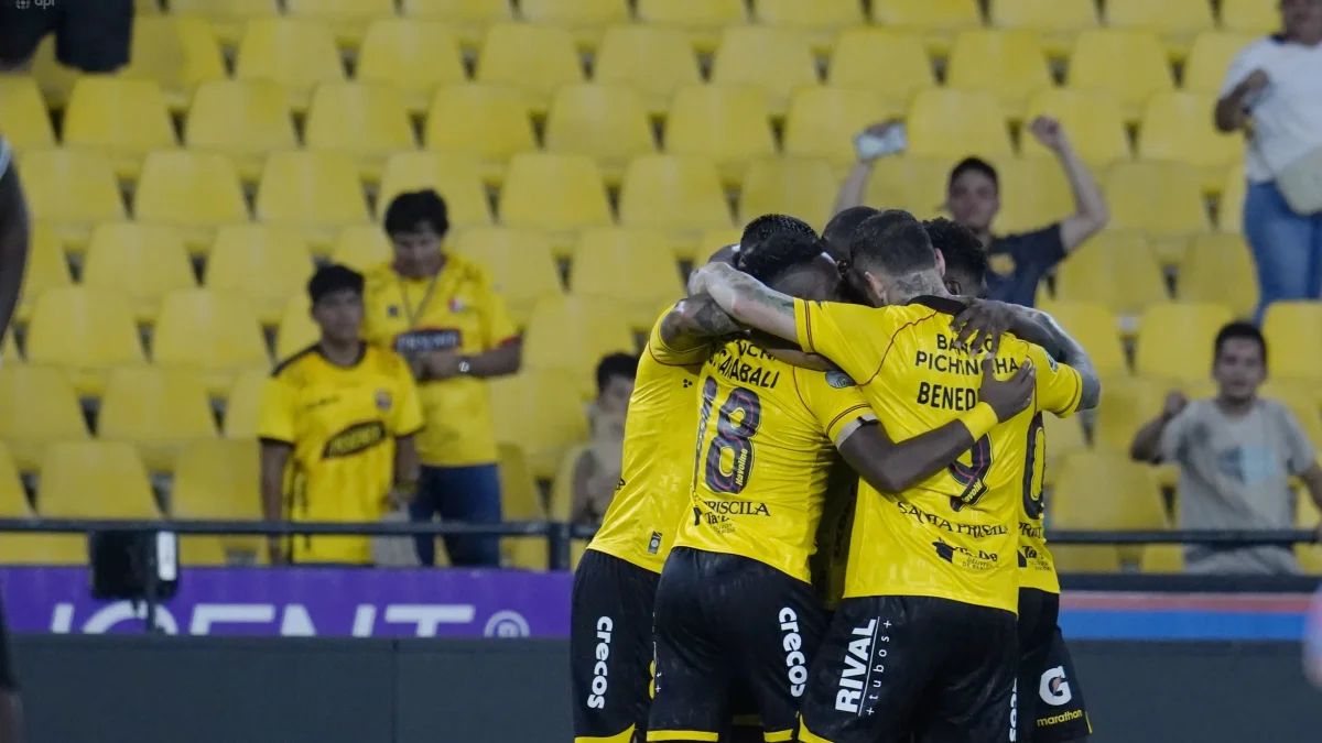 Barcelona SC ganó al Mushuc Runa 2-1.