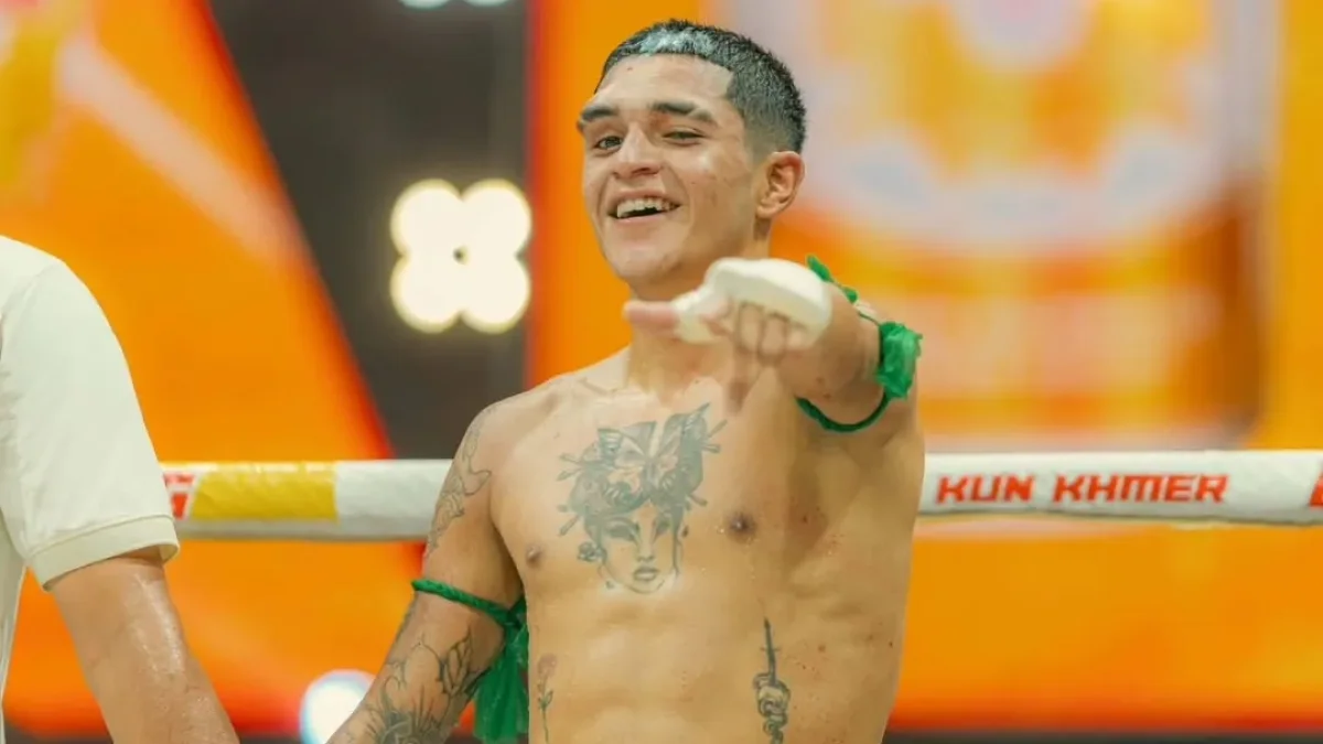 El peleador cuencano Martín Parra destaca en One Championship.