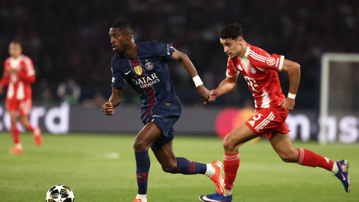 Dembélé y Hakimi sorprenden antes de la final de Champions League contra el Arsenal
