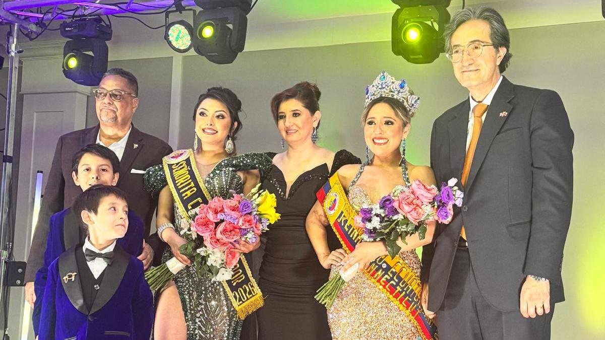 Comunidad ecuatoriana en Estados Unidos celebró certamen y eligió a sus nuevas reinas