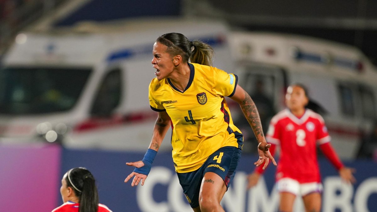 Ecuador cerca de otro Mundial femenino: derrotó a Chile y sueña con Brasil 2027