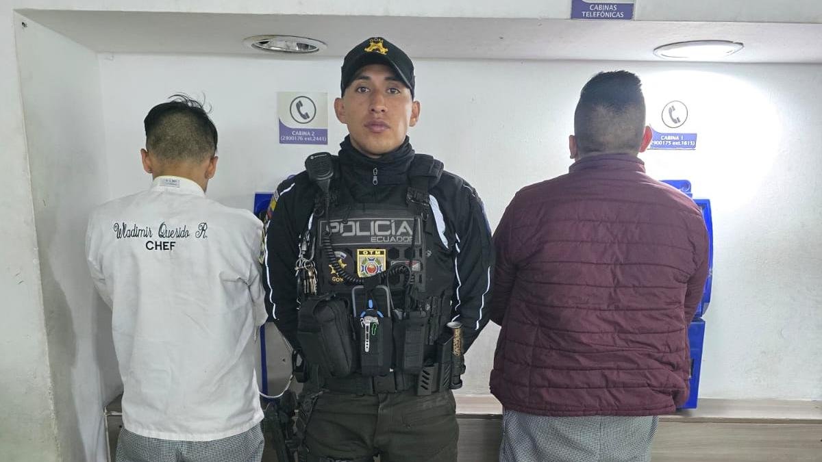 Dos hombres detenidos en el sur de Quito por presunto abuso sexual en local comercial